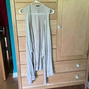 Magaschoni Cream Sweater Vest